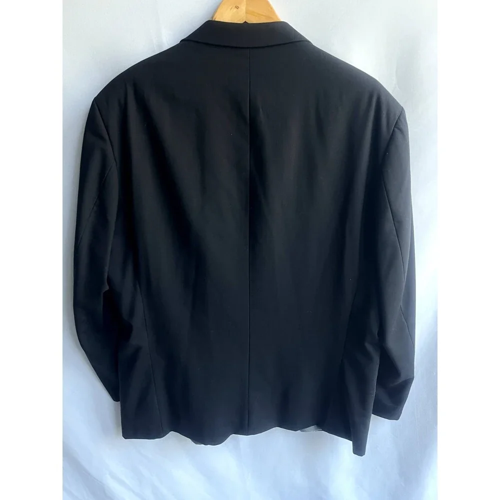 Mazzoni Lana Lux 100% Merino Wool Blazer Jacket sz 44S Career Office Sport Coat